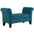 Modway Furniture Upholstered Fabric Benches - Teal EEI-2548-TEA